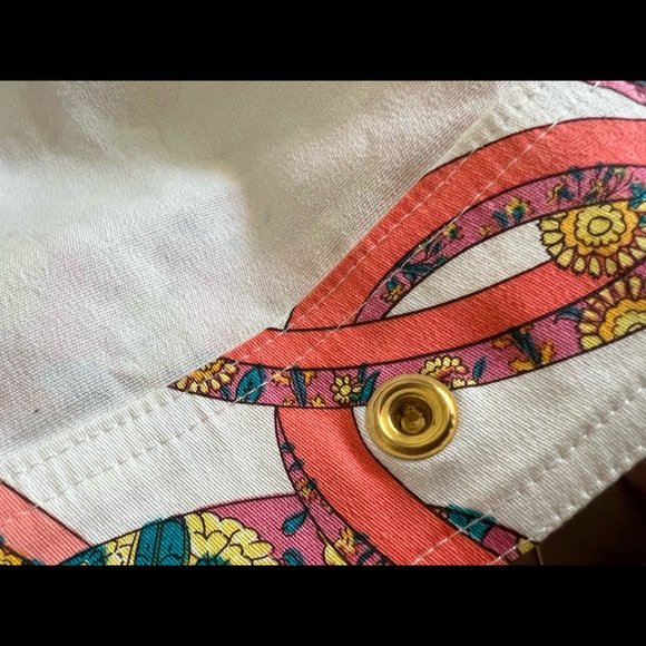 Salvatore Ferragamo white and orange jacket with a zipper - Picture 10 of 11